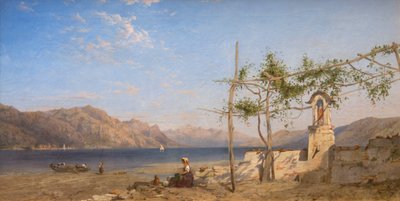 Trellis Vine on the Lake of Lugano by William Wilthieu Fenn